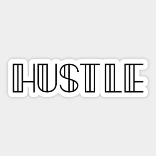 Hustle Sticker